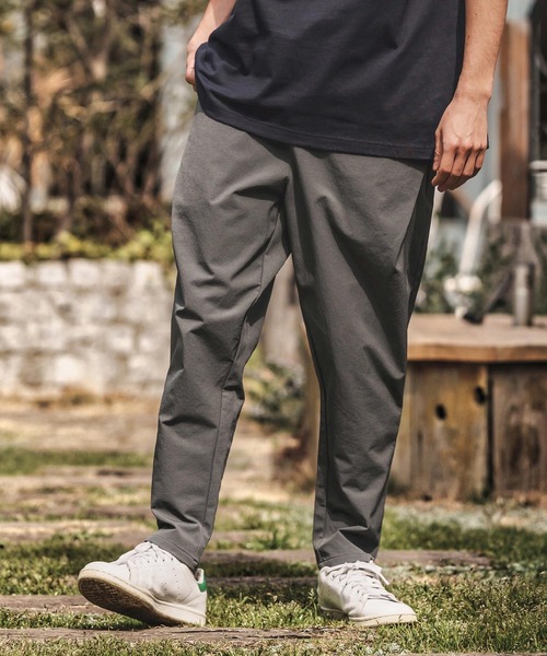 CAMBIO(カンビオ)の「mp13503-Stretch Nylon Tapered Pants ナイロンテーパードパンツ(その他パンツ・メンズ・サンドベージュ/オリーブ/チャコール/ブラック・S/M/L)」の3枚目の写真