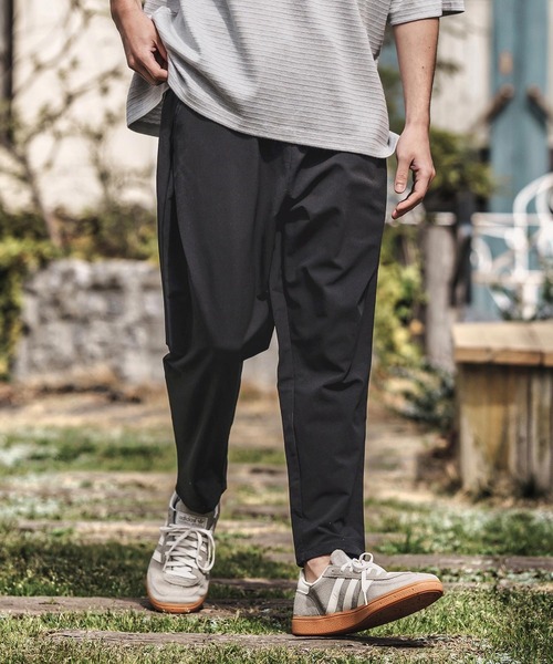 mp13503-Stretch Nylon Tapered Pants ナイロンテーパードパンツ