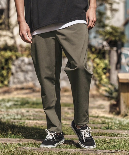 CAMBIO(カンビオ)の「mp13503-Stretch Nylon Tapered Pants ナイロンテーパードパンツ(その他パンツ・メンズ・サンドベージュ/オリーブ/チャコール/ブラック・S/M/L)」の9枚目の写真