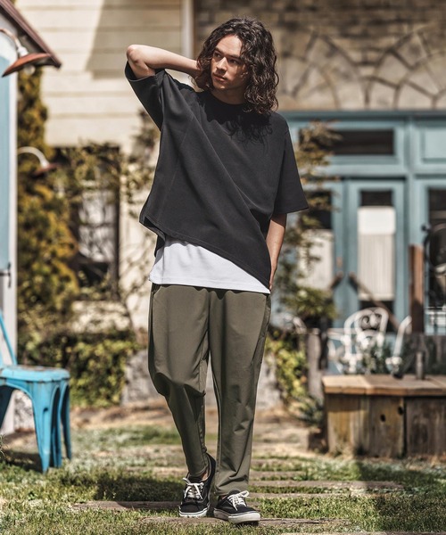 CAMBIO(カンビオ)の「mp13503-Stretch Nylon Tapered Pants ナイロンテーパードパンツ(その他パンツ・メンズ・サンドベージュ/オリーブ/チャコール/ブラック・S/M/L)」の11枚目の写真