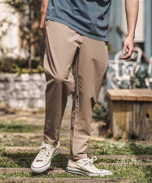 CAMBIO(カンビオ)の「mp13503-Stretch Nylon Tapered Pants ナイロンテーパードパンツ(その他パンツ・メンズ・サンドベージュ/オリーブ/チャコール/ブラック・S/M/L)」の14枚目の写真