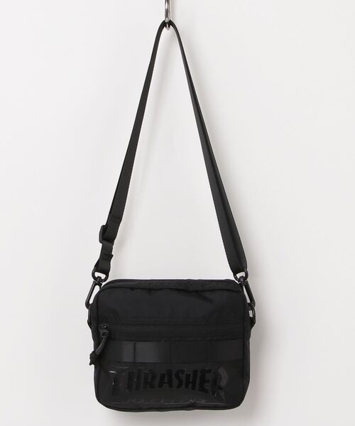 THRASHER(スラッシャー)の「【Y】〔THRASHER/スラッシャー〕キーホルダー付き ワンポイントロゴ ミニショルダー(ショルダーバッグ・メンズ・ブラック/ダークグリーン/ホワイト・FREE)」の16枚目の写真