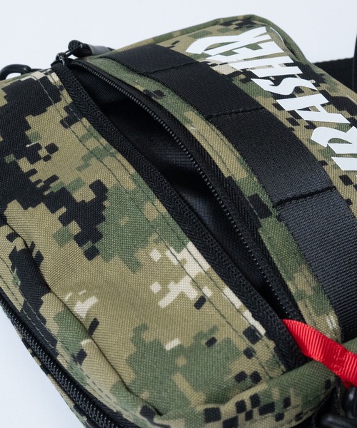 THRASHER(スラッシャー)の「【Y】〔THRASHER/スラッシャー〕キーホルダー付き ワンポイントロゴ ミニショルダー(ショルダーバッグ・メンズ・ブラック/ダークグリーン/ホワイト・FREE)」の8枚目の写真
