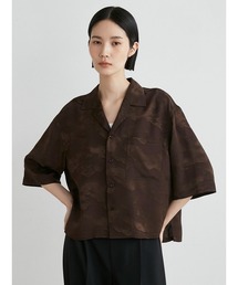 MIESROHE | cloudyｼﾞｬｶﾞｰﾄﾞｵｰﾌﾟﾝｶﾗｰｼｬﾂ(シャツ/ブラウス)