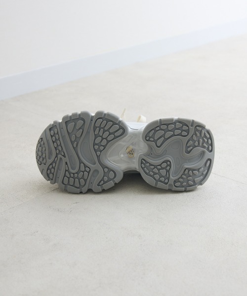 Paradise Picnic（パラダイスピクニック）の「ボリュームソールスニーカー（スニーカー・レディース・アイボリー/シルバー・MEDIUM/LARGE）」の19枚目の写真