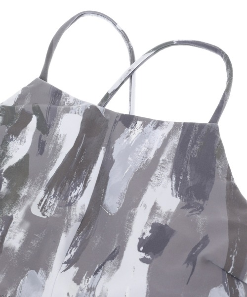 Julier Yoga and Relax（ジュリエヨガアンドリラックス）の「Julier Vertical brushプリントブラトップ（その他トップス・レディース・ブルー系その他/グレー×ホワイト/ホワイト×グレー・1/0）」の17枚目の写真