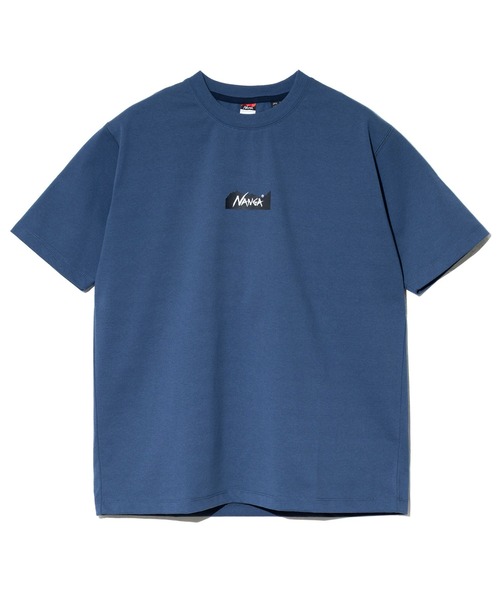 NANGA(ナンガ)の「NANGA/ナンガ ECO HYBRID MT LOGO TEE(Tシャツ/カットソー・メンズ・ホワイト/ネイビー/ブラック/ライトピンク・MEDIUM/LARGE/X-LARGE)」の9枚目の写真
