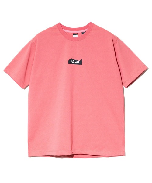 NANGA(ナンガ)の「NANGA/ナンガ ECO HYBRID MT LOGO TEE(Tシャツ/カットソー・メンズ・ホワイト/ネイビー/ブラック/ライトピンク・MEDIUM/LARGE/X-LARGE)」の13枚目の写真