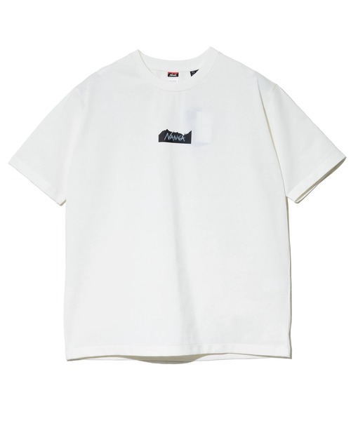 NANGA(ナンガ)の「NANGA/ナンガ ECO HYBRID MT LOGO TEE(Tシャツ/カットソー・メンズ・ホワイト/ネイビー/ブラック/ライトピンク・MEDIUM/LARGE/X-LARGE)」の18枚目の写真