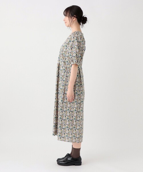 【新品】アフタヌーンティー　リバティプリント　ワンピース Afternoon Tea ワンピース 「WEB限定」Vネックワンピース