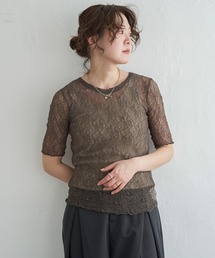 ストレッチレースTシャツ