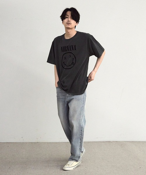 RATTLE TRAP(ラトルトラップ)の「11.5oz 5ポケットルーズストレートパンツ(デニムパンツ・メンズ・ブラック/ブルー/ライトブルー・M/S/LL/L)」の5枚目の写真