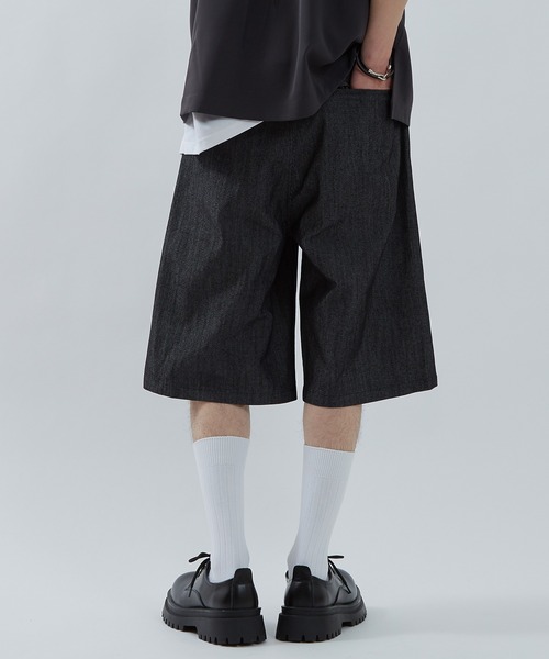 improves（インプローブス）の「ツイル ワイドショーツ（その他パンツ・メンズ・ベージュ/ブラック・LARGE/MEDIUM）」の6枚目の写真