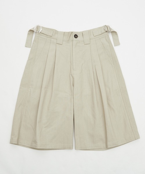 improves（インプローブス）の「ツイル ワイドショーツ（その他パンツ・メンズ・ベージュ/ブラック・LARGE/MEDIUM）」の15枚目の写真