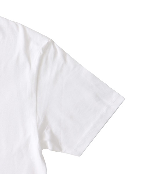 BLACK SCORE(ブラックスコア)の「BLACK SCORE × DRESSLAVE / 20th placard cat Tee(アニバーサリープラカードキャット半袖Tシャツ BSMCC UNISEX T SHIRT)(Tシャツ/カットソー・レディース・ホワイト/ブラック・36)」の9枚目の写真
