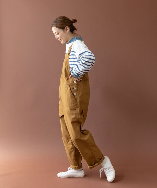 PAR ICI（パーリッシィ）の「ライトオンスデニム スタンドフリルブラウス（シャツ/ブラウス・レディース・サックスブルー/ネイビー・FREE）」の18枚目の写真