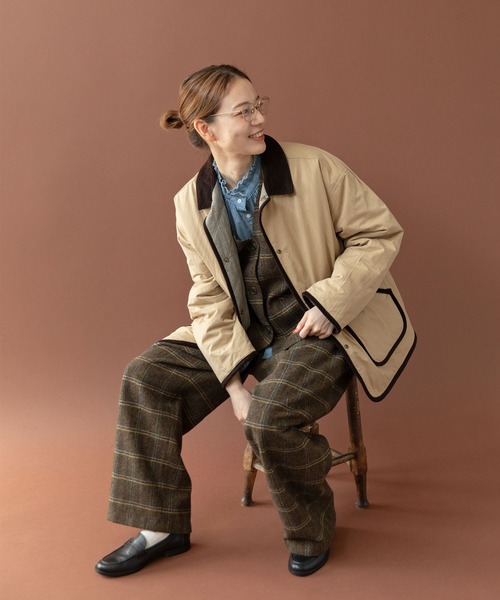 PAR ICI（パーリッシィ）の「ライトオンスデニム スタンドフリルブラウス（シャツ/ブラウス・レディース・サックスブルー/ネイビー・FREE）」の21枚目の写真