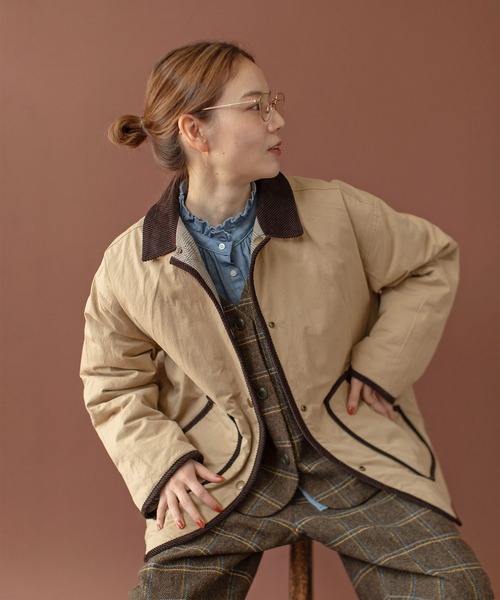 PAR ICI（パーリッシィ）の「ライトオンスデニム スタンドフリルブラウス（シャツ/ブラウス・レディース・サックスブルー/ネイビー・FREE）」の20枚目の写真