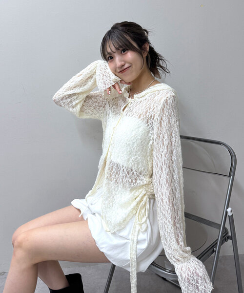 【美品】レオナール　ラインストーン　カットソー SAINT M×××××× - ラスト1点 / SM-S22-0000-067 / スウェット