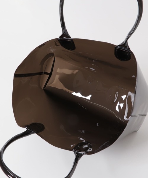 KBF（ケイビーエフ）の「クリアトートBAG（トートバッグ・レディース・ブラウン/ブラック・ONE）」の5枚目の写真