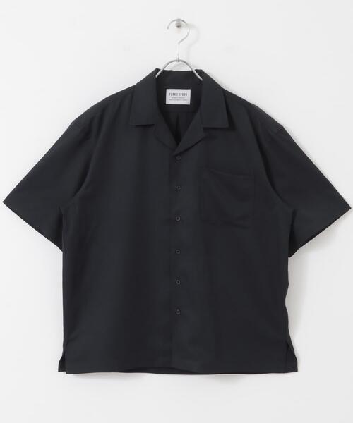 FORK&SPOON（フォークアンドスプーン）の「FORK&SPOON　COOL FIBERオープンカラーシャツ（シャツ/ブラウス・メンズ・ネイビー/ブラウン・4/5）」の10枚目の写真