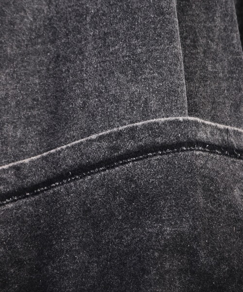 WESTSEA（ウエストシー）の「グランジ加工 × 刺繍 ヴィンテージライク 半袖Ｔシャツ（Tシャツ/カットソー・メンズ・アイボリー系1/スミクロ/ブラック系その他/アイボリー・M/L）」の13枚目の写真