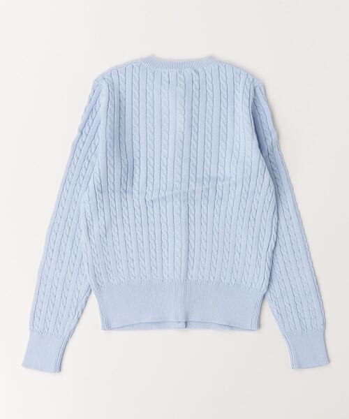 POLO RALPH LAUREN CHILDRENSWEAR(ポロ ラルフ ローレン チルドレンズウェア)の「ミニケーブル コットン カーディガン(カーディガン/ボレロ・キッズ・マルチ・XL/S/M/L)」の2枚目の写真