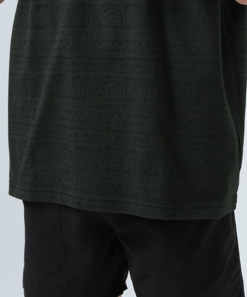 Ocean Pacific(オーシャンパシフィック)の「【Ocean Pacific(オーシャンパシフィック)】別注トライバルプリントTシャツ(Tシャツ/カットソー・メンズ・ブラック・LARGE/MEDIUM)」の11枚目の写真