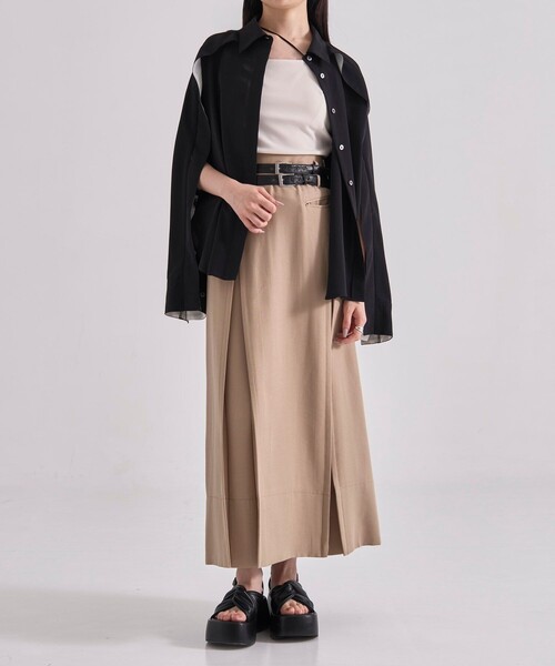 UNITED TOKYO(ユナイテッドトウキョウ)の「Padded Cross Sandal|厚底/細見え(サンダル・レディース・ブラック・2/1)」の5枚目の写真