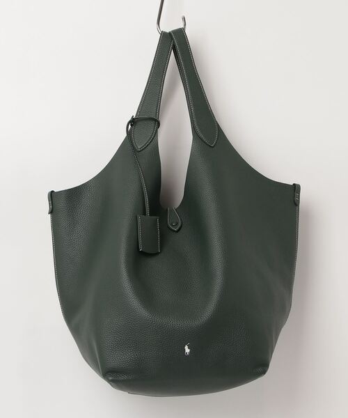 ラルフローレン ポロ ID レザー ラージ トート Polo ID Leather Large Tote