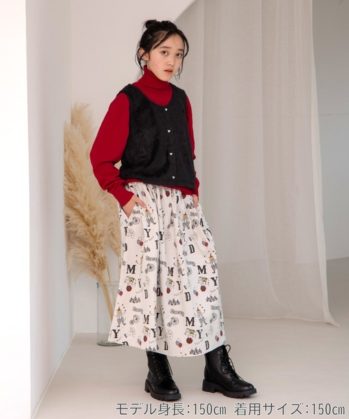 MAKE YOUR DAY(メイクユアデイ)の「コットン100%タートルネックセーター■150.160cm(ニット/セーター・キッズ・アイボリー/ブルー/レッド/ブラック・150/160)」の12枚目の写真