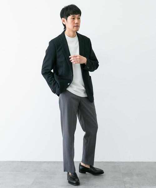 URBAN RESEARCH DOORS（アーバンリサーチドアーズ）の「『イージーケア』LIFE STYLE TAILOR　サーフニットジャケット（その他アウター・メンズ・ネイビー/グレー・MEDIUM/LARGE）」の7枚目の写真