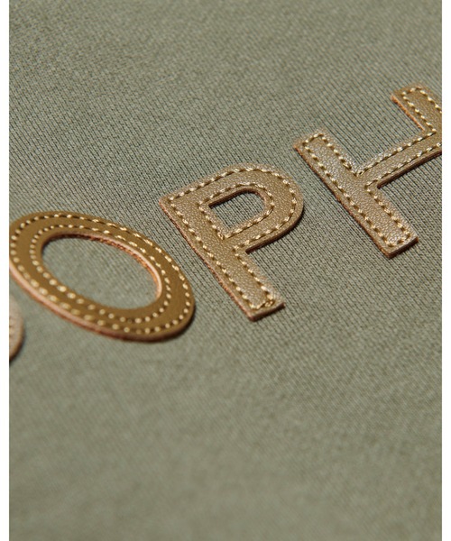 SOPHNET.（ソフネット）の「LOGO PATCH HOODIE（パーカー・メンズ・ライトブルー/カーキ/ブラック・4/2/3/5/1）」の11枚目の写真