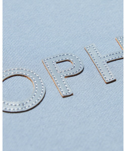 SOPHNET.（ソフネット）の「LOGO PATCH HOODIE（パーカー・メンズ・ライトブルー/カーキ/ブラック・4/2/3/5/1）」の15枚目の写真