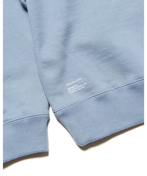 SOPHNET.（ソフネット）の「LOGO PATCH HOODIE（パーカー・メンズ・ライトブルー/カーキ/ブラック・4/2/3/5/1）」の16枚目の写真