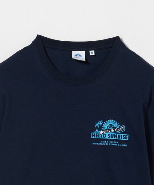 専用なになります、。BEAUTY&YOUTH UNITED ARROWS セール】【別注】＜HELLOSUNRISE＞プリント Tシャツ（Tシャツ