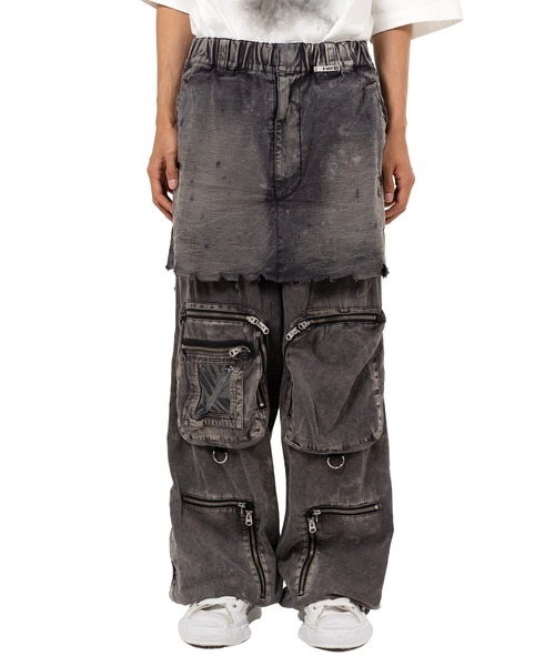 ミハラヤスヒロ WAIST LAYERED FLIGHT PANTS サイズ46 セール】Waist Layered Flight Pants（その他パンツ）｜Maison MIHARA