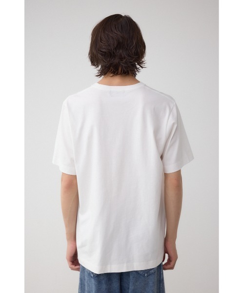 AZUL by moussy(アズールバイマウジー)の「AZコットンロゴTシャツ(Tシャツ/カットソー・メンズ・ブラック/グレー/ネイビー/ホワイト・SMALL/MEDIUM/LARGE)」の22枚目の写真