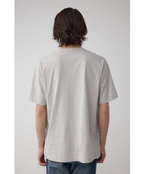 AZUL by moussy(アズールバイマウジー)の「AZコットンロゴTシャツ(Tシャツ/カットソー・メンズ・ブラック/グレー/ネイビー/ホワイト・SMALL/MEDIUM/LARGE)」の13枚目の写真