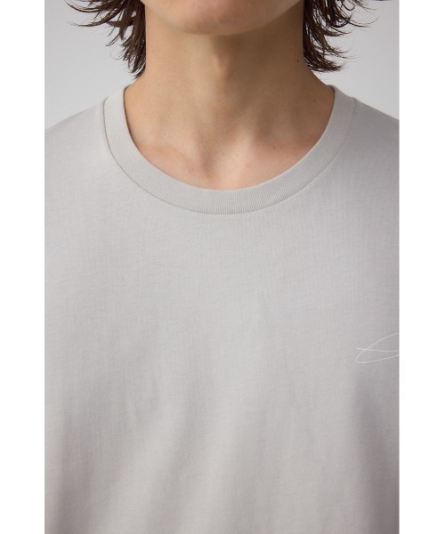 AZUL by moussy(アズールバイマウジー)の「AZコットンロゴTシャツ(Tシャツ/カットソー・メンズ・ブラック/グレー/ネイビー/ホワイト・SMALL/MEDIUM/LARGE)」の12枚目の写真