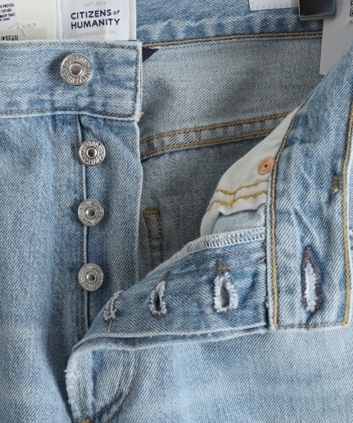 Citizens of humanity（シチズンズオブヒューマニティー）の「CITIZENS of HUMANITY / シチズンズ・オブ・ヒューマニティ：ANNINA 30IN TULAROSA：2038B-1136[DEA]（デニムパンツ・レディース・ブルー系その他・27inch/26inch）」の7枚目の写真