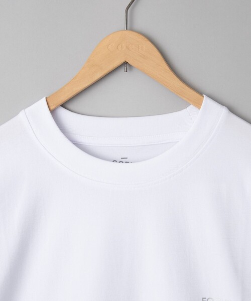 coen(コーエン)の「コンフォートリフレクタープリントTシャツ【吸水速乾、UVカット、ストレッチ、抗ピリング】(Tシャツ/カットソー・メンズ・ブラック/ホワイト/ダークグレー・S/M/L/XL)」の5枚目の写真