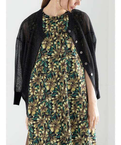 Te chichi（テチチ）の「Levita14G前後2WAYクルーカーディガン（カーディガン/ボレロ・レディース・ブラック/オフホワイト/グレー/ブラウン・F）」の21枚目の写真