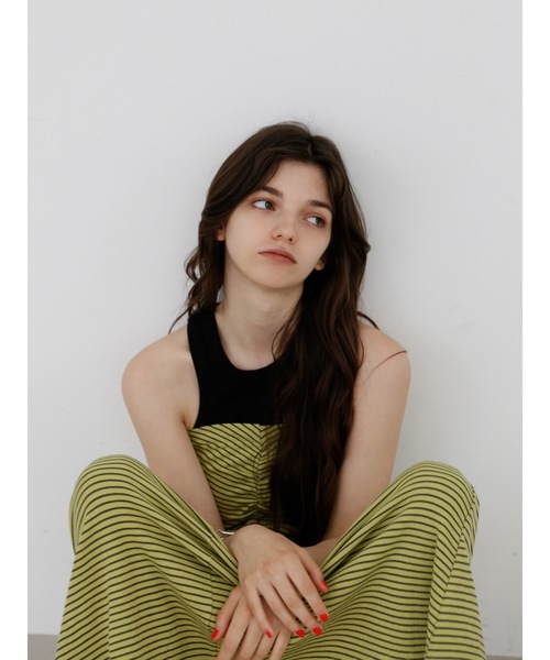 Katrin TOKYO(カトリーントーキョー)の「american sleeve combi onepiece(ワンピース・レディース・グリーン系その他/ブルー系その他/ピンク系その他・FREE/XS)」の17枚目の写真