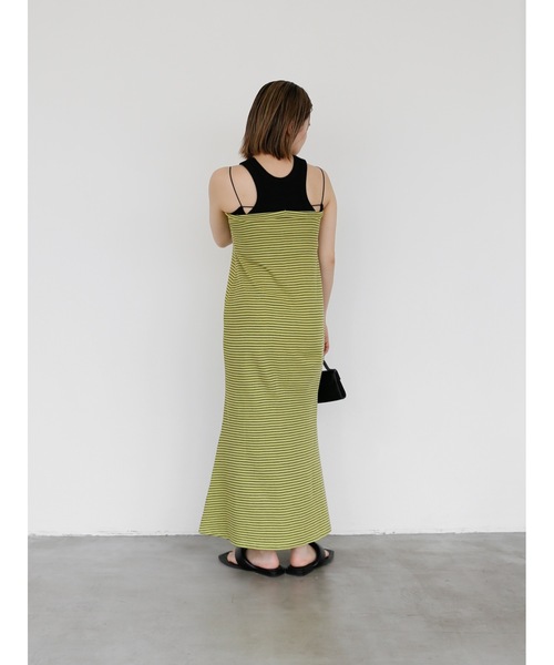 Katrin TOKYO(カトリーントーキョー)の「american sleeve combi onepiece(ワンピース・レディース・グリーン系その他/ブルー系その他/ピンク系その他・FREE/XS)」の6枚目の写真
