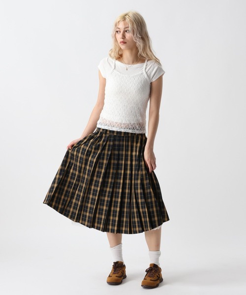 FOREVER 21（フォーエバー トゥエンティーワン）の「【2025SS】レースレイヤードキャミ（キャミソール・レディース・ブラック/ピンク/オフホワイト・FREE）」の13枚目の写真