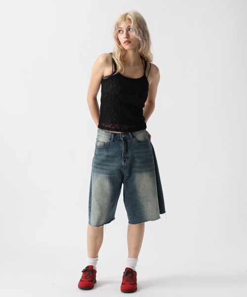 FOREVER 21（フォーエバー トゥエンティーワン）の「【2025SS】レースレイヤードキャミ（キャミソール・レディース・ブラック/ピンク/オフホワイト・FREE）」の17枚目の写真