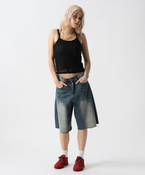 FOREVER 21（フォーエバー トゥエンティーワン）の「【2025SS】レースレイヤードキャミ（キャミソール・レディース・ブラック/ピンク/オフホワイト・FREE）」の18枚目の写真