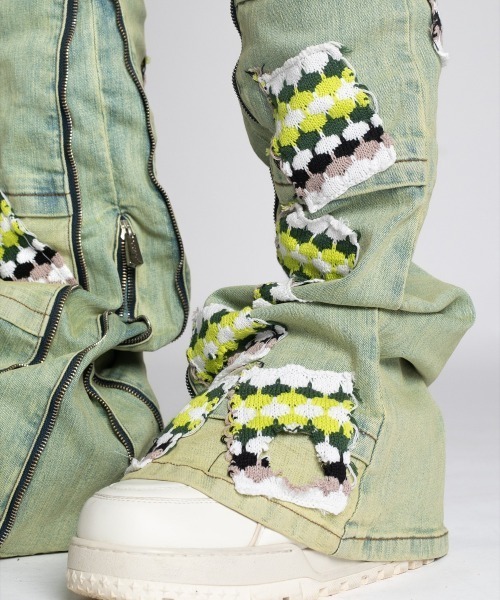 L.H.P（エルエイチピー）の「GUAPI/グアピ/Slime Green Knit Patches