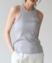 itto...（イット）の「ランダムリブ アメリカンスリーブタンクトップ（タンクトップ）」